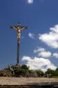Crucifix in the city of Tamil, Argentina.