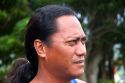 Tahitian man on the island of Moorea.