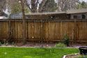 Hail falling from a spring storm in Boise, Idaho.