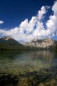 Petit Lake and Sawtooth Mountain Range in the Sawtooth National Recreation Area of Idaho.