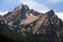 Sawtooth Mountain peak near Stanley, Idaho.