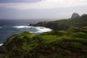 The pacific ocean and the northwest coast of the island of Maui, Hawaii.