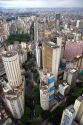 Aerial view of high rise buildings in Sao Paulo, Brazil.