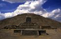 Pyramid of the Sun at Teotihuacan, Mexico.