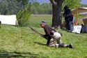 Civil war reenactment near Boise, Idaho.