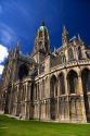 The Bayeux Cathedral in the commune of Bayeux in the region of Basse-Normandie, Normandy, France.