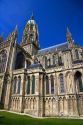 The Bayeux Cathedral in the commune of Bayeux in the region of Basse-Normandie, Normandy, France.