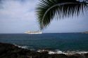 Norwegian Cruise Line, Pride of Hawaii cruise ship in the Pacific Ocean near the Big Island of Hawaii.