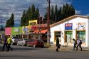 Street scene at El Calafate, Patagonia, Argentina.