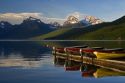Lake McDonald is the largest lake in Glacier National Park, Montana.