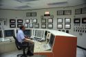 Nuclear reactor control room at the Idaho National Engineering Lab located in the desert between Arco and Idaho Falls, Idaho.