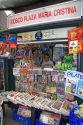 Newsstand in the town of Ribadesella, Asturias, northern Spain.