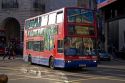 Double decker bus in London, England.