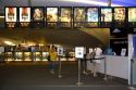 Cinema entrance in the Forum des Halles in Paris, France.