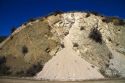 Rockslide fan created by erosion near Boise, Idaho, USA.