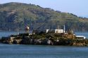 Alcatraz Island located in the San Francisco Bay offshore from San Francisco, California, USA.