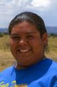 Native Pueblo teenager at Santo Domingo Pueblo, New Mexico, USA. MR