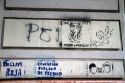 Spanish language graffiti in Buenos Aires, Argentina.