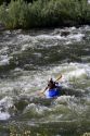 Whitewater kayaking on the Payette River, Idaho, USA.