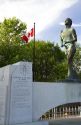 The Terry Fox Monument, located near Thunder Bay, Ontario, Canada.