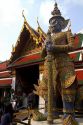 The Temple of the Emerald Buddha located within the precincts of the Grand Palace, Bangkok, Thailand.