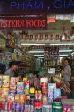Vietnamese market selling western foods in Ho Chi Minh City, Vietnam.