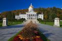 Vermont State House located in Montpelier, Vermont, USA.