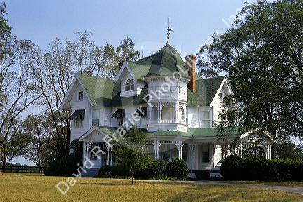 Victorian house in Iowa.
