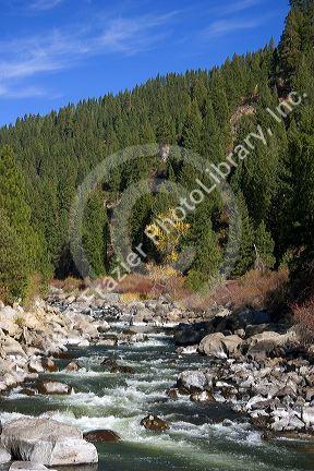Autumn on the Payette River in Idaho.