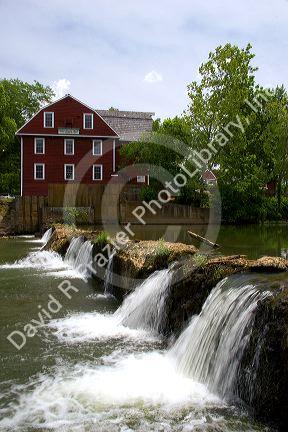 The War Eagle Mill on Rogers Creek at Rogers, Arkansas.war eagle mill, mill, water, waterfall, arkansas, creek, rogers creek, rogers