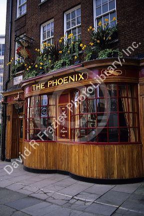 The Phoenix a pub in London, England.