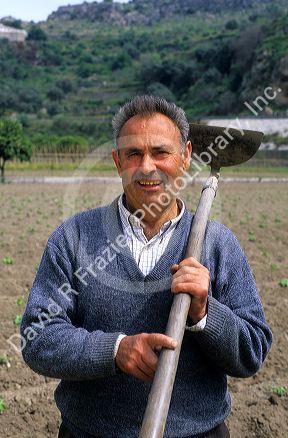 A farmer in southern Spain.