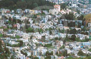 Housing in San Francisco, California.