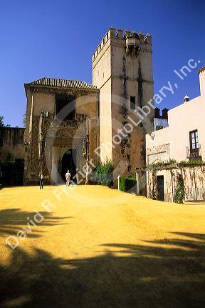 Alcazar of Seville, Spain.