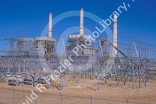 Coal fired power plant.