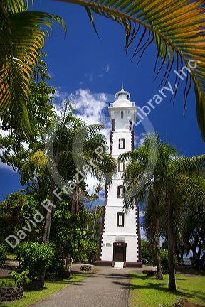 The only lighthouse on Tahiti, it sits in the spot Captin James Cook landed on the island at Point Venus.