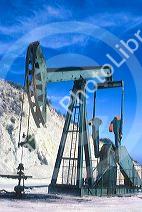 Oil pump near Los Angeles, California.  