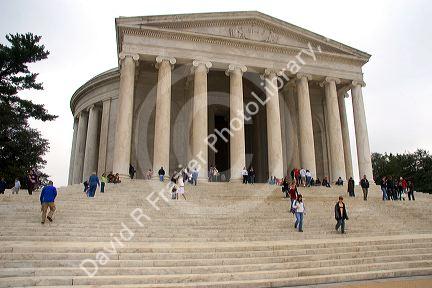 Steps of the Thomas Jefferson Memorial in Washington, D.C.