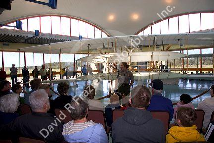 Wright Brothers National Monument at Manteo, North Carolina.