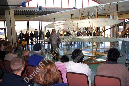 Wright Brothers National Monument at Manteo, North Carolina.