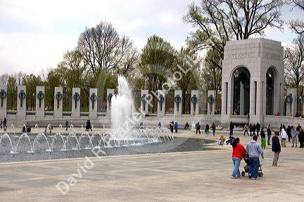 The National World War II Memorial in Washington, D.C.