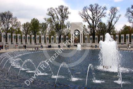 The National World War II Monument in Washington, D.C.