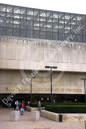 Courthouse of The District of Columbia in Washington.