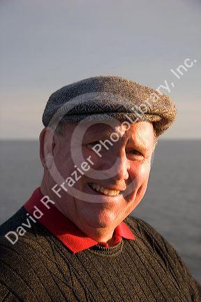 Portrait of David R. Frazier, photographer and president of David R. Frazier Photolibrary, Inc.