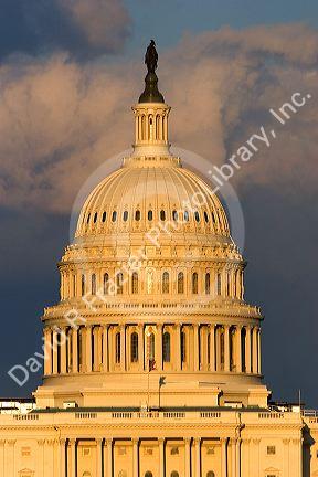 The dome of the United States Capitol Building in Washington, D.C.