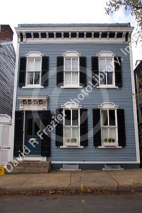 Historic house in Alexandria, Virginia.