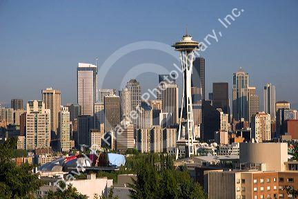 A view of the city of Seattle, Washington.