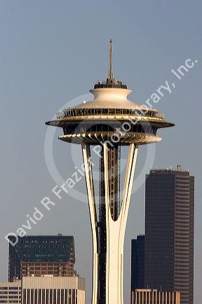 The Space Needle in Seattle, Washington.