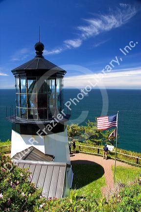 Cape Meares Lighthouse on the Oregon Coast.