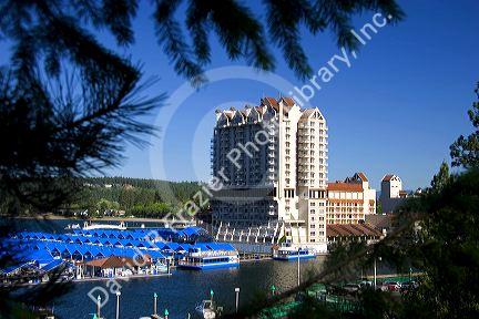The Coeur d' Alene Resort at Coeur d' Alene, Idaho.